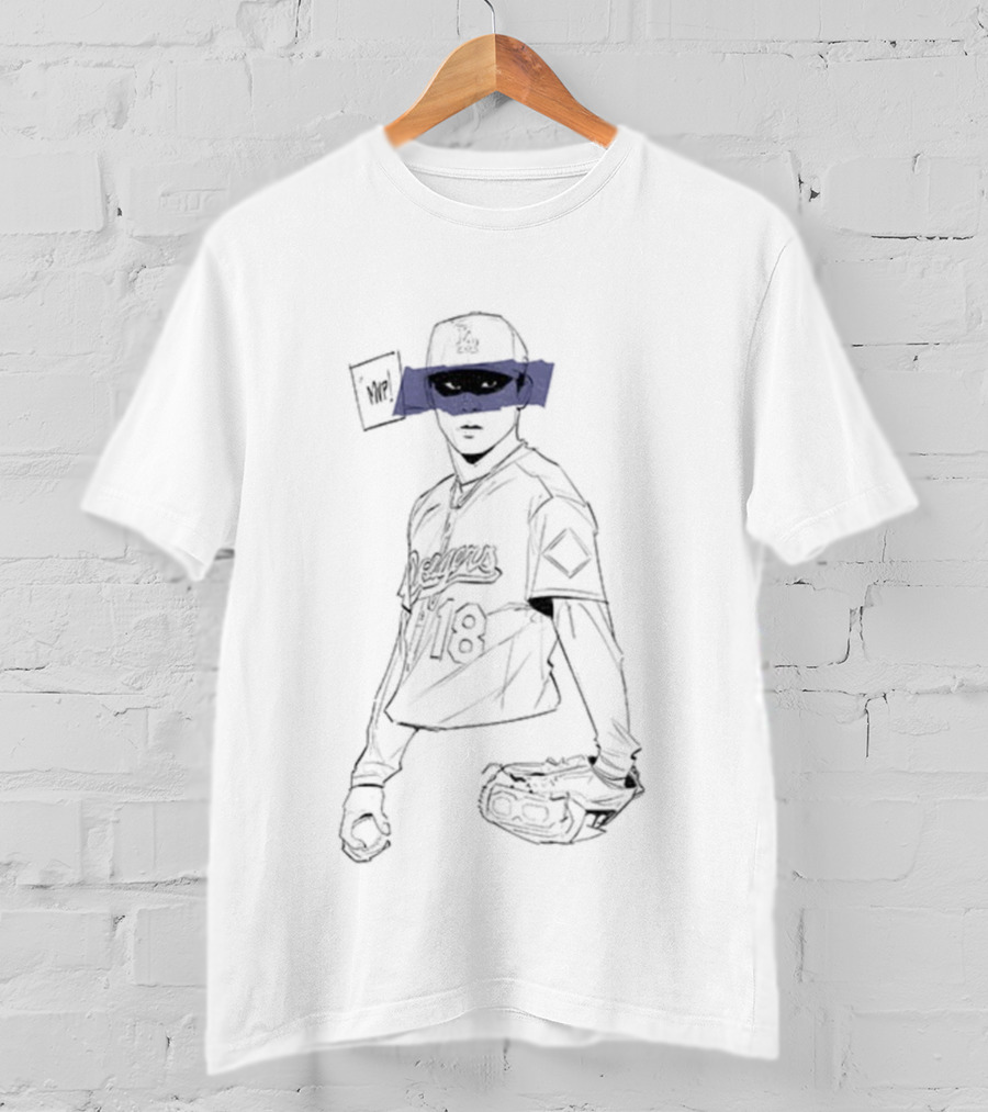 Yoshinobu Yamamoto MVP World Series Black Eyes Man Baseball Pitcher Japan T-Shirt