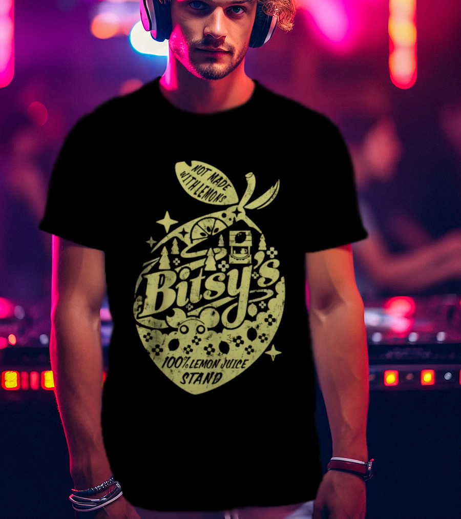 Bitsy Stand 100% Lemon Juice Not Made With Lemons T-Shirt