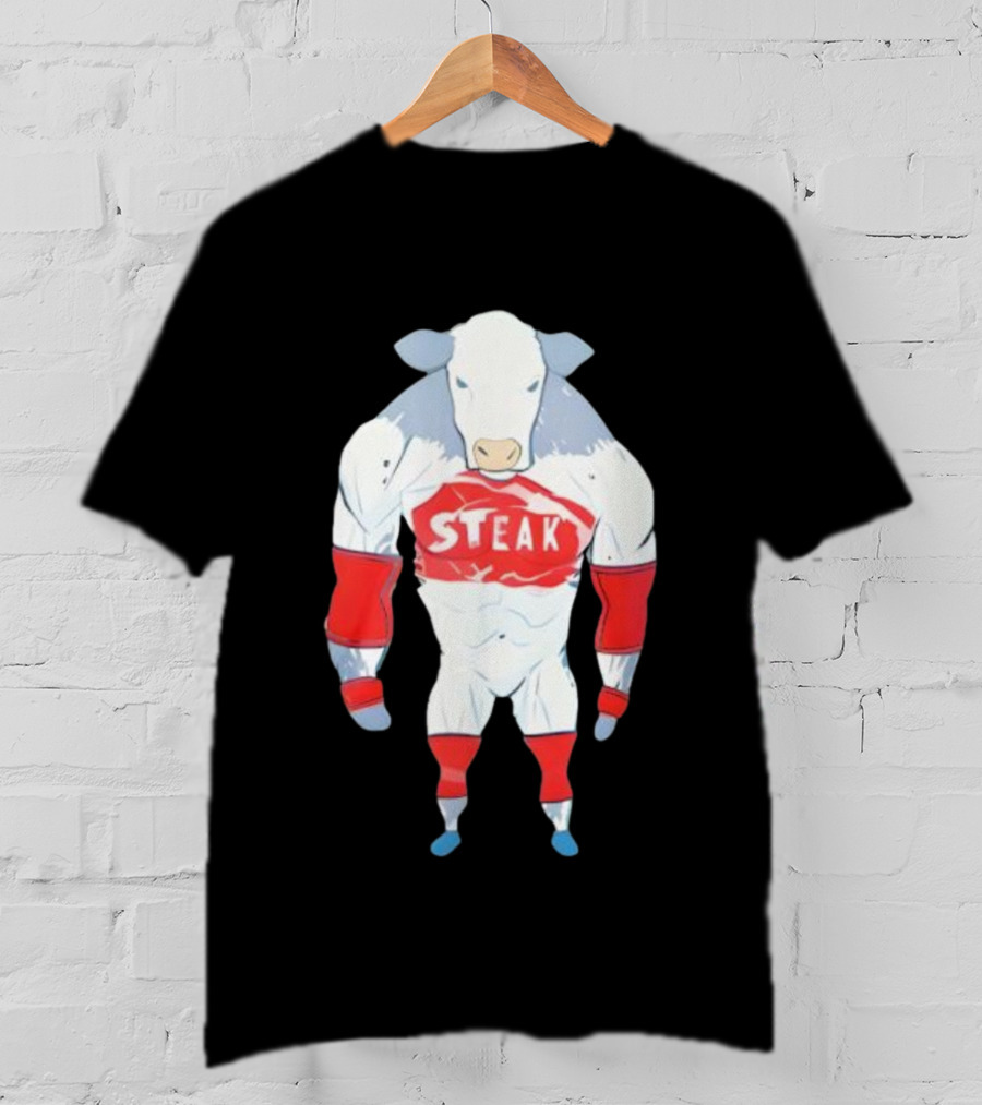 Dr Shawn Baker Cow Steak Muscle Beef Athlete T-Shirt