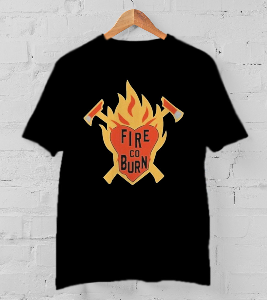Fire Country Sharon Fire Co Burn Axes And Flames T-Shirt