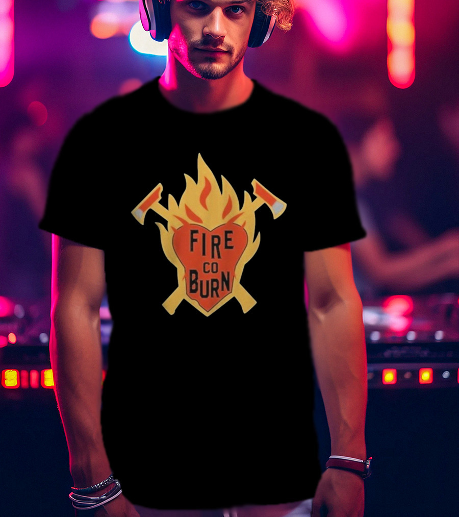 Fire Country Sharon Fire Co Burn Axes And Flames T-Shirt