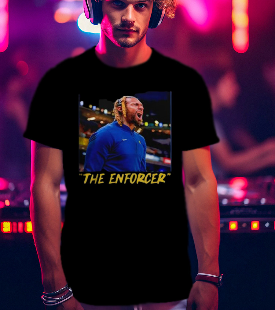 The Enforcer James Johnson Basketball Energy T-Shirt