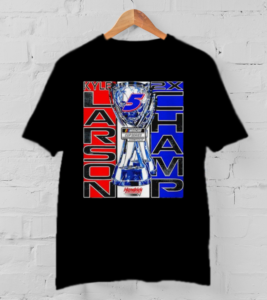 Kyle Larson 2x NASCAR Cup Series Champ Hendrick Motorsports T-Shirt