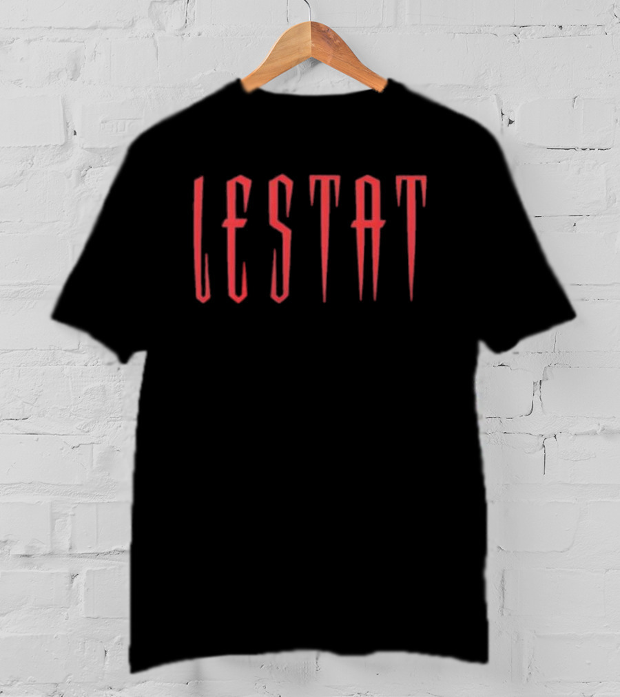 Lestat Vampire Band Iconic Red Font T-Shirt