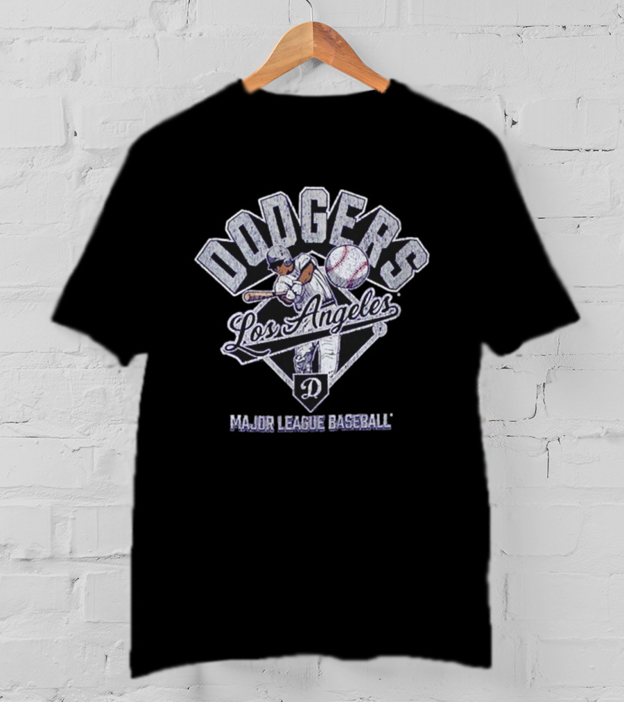 Los Angeles Dodgers Major League Baseball Batting Practice 2025 T-Shirt