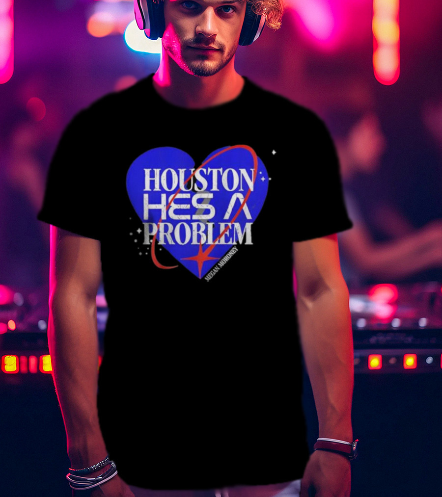 Houston He’s A Problem Heart Tour Graphic T-Shirt