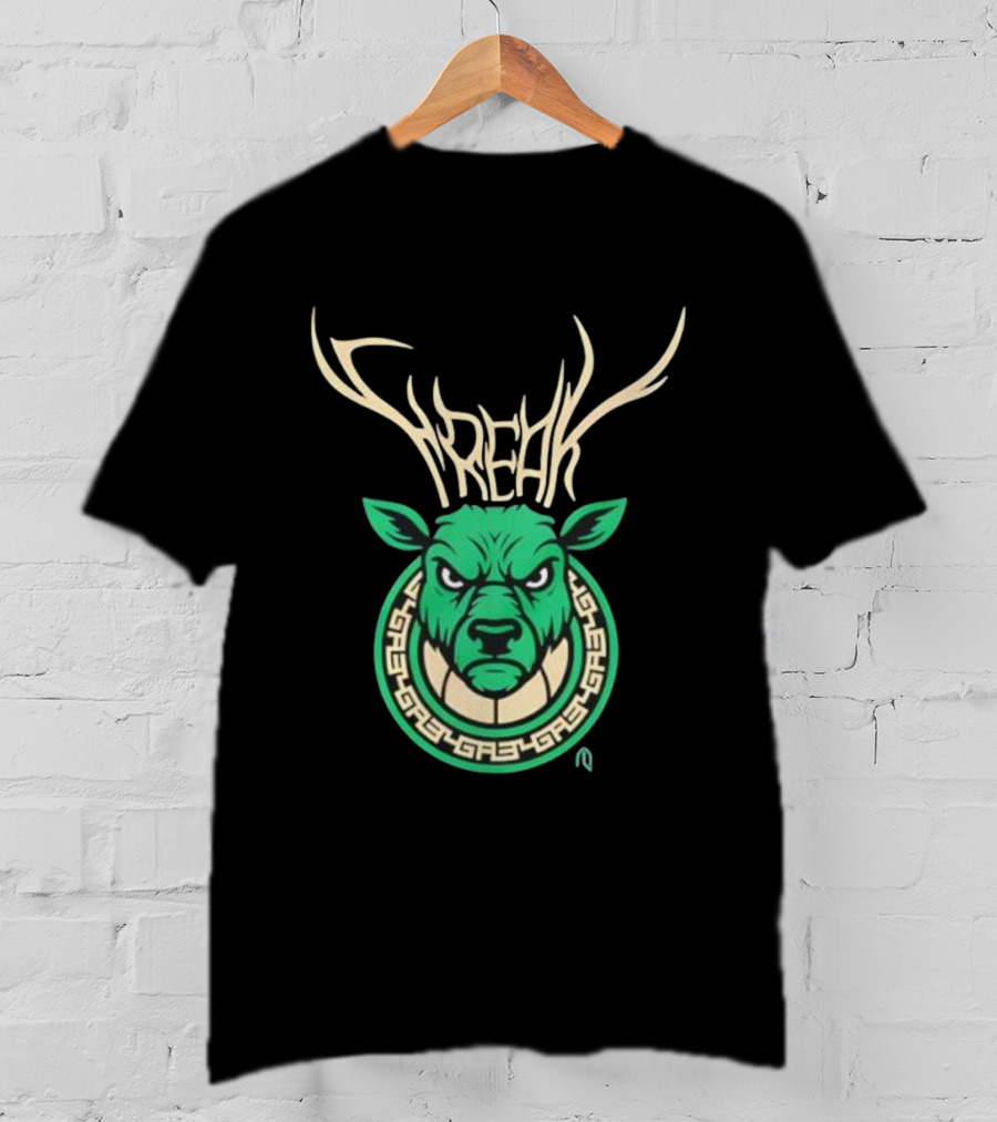 Freak Milwaukee Bucks Giannis Antetokounmpo Deer Player T-Shirt