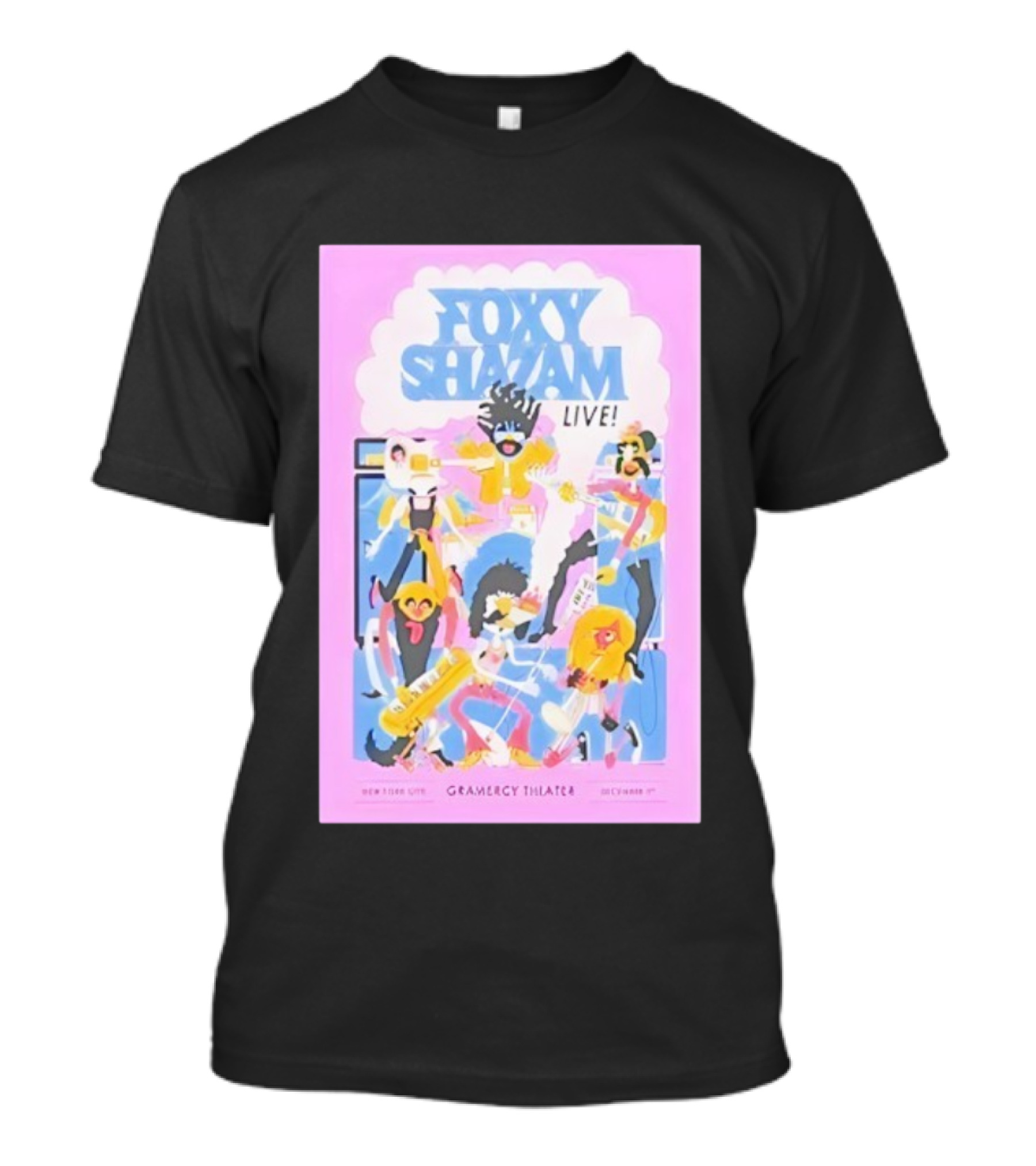 Foxy Shazam Live Gramercy Theatre New York NY Dec 1 2025 Tour T-Shirt