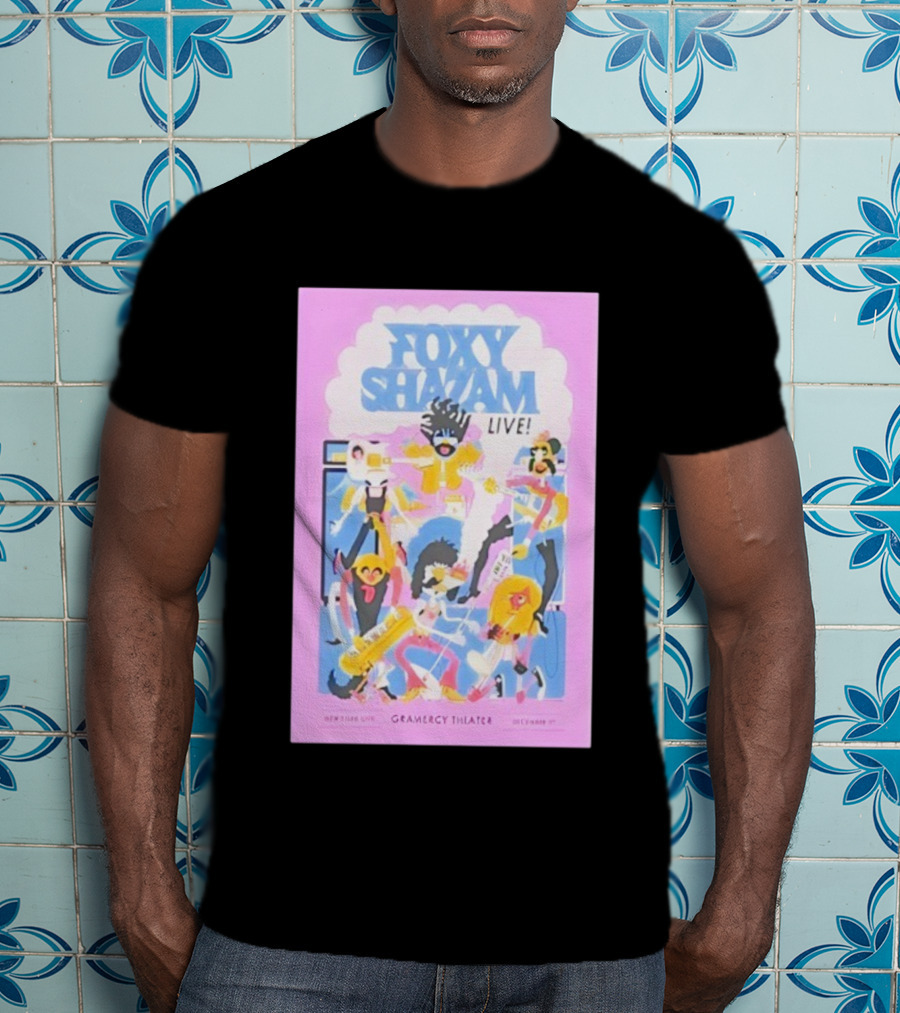 Foxy Shazam Live Gramercy Theatre New York NY Dec 1 2025 Tour T-Shirt