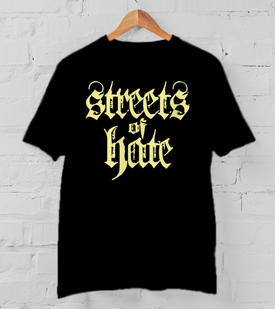 Streets Of Hate No Pressure Gothic Style T-Shirt