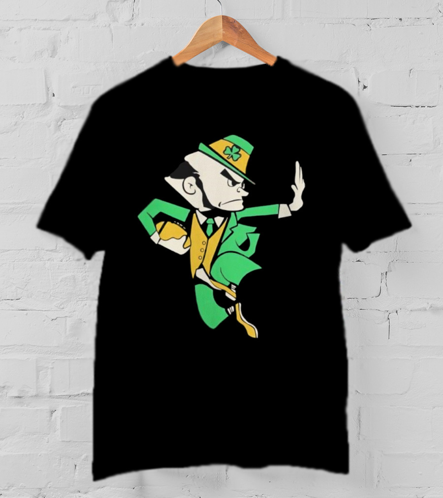 Notre Dame Fighting Irish Traditional Leprechaun Mascot T-Shirt