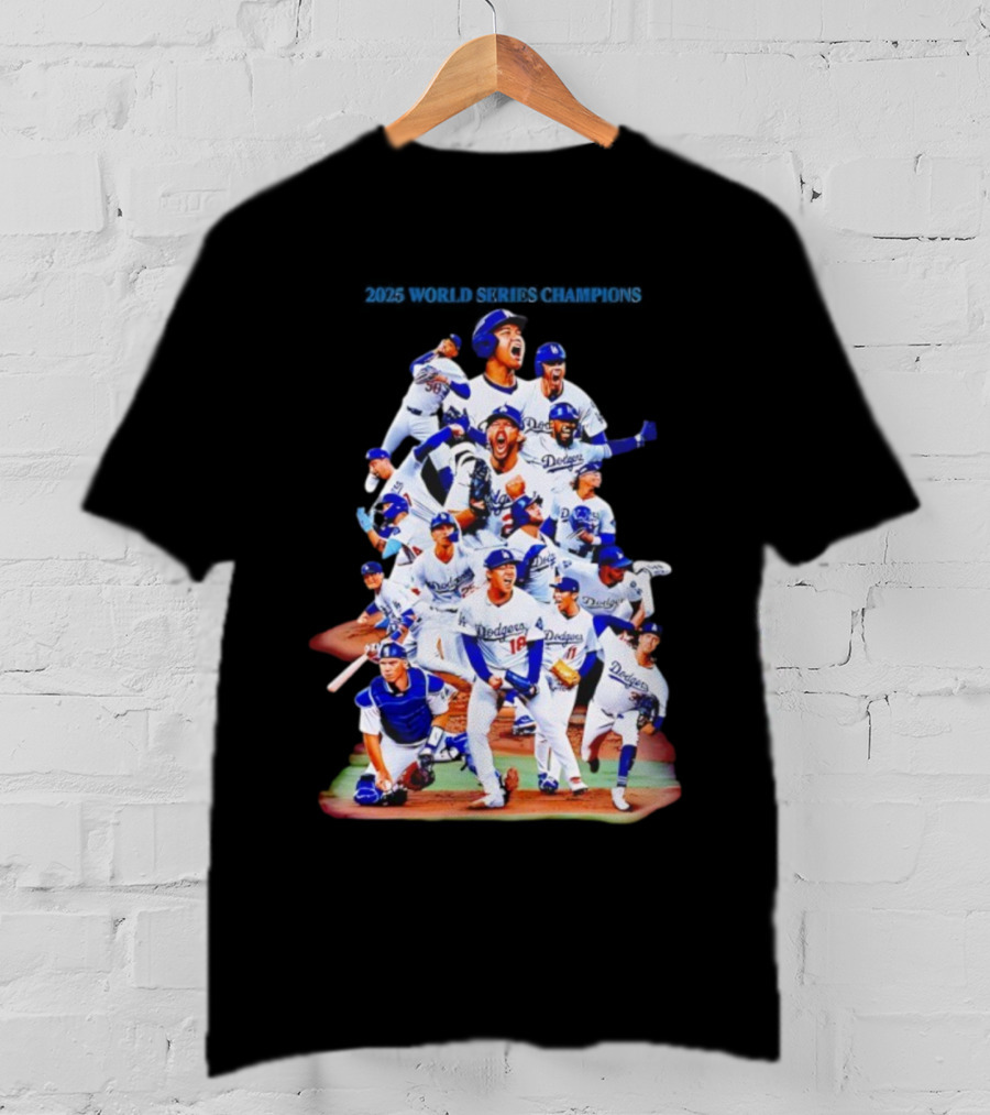 Yoshinobu Yamamoto GOAT Los Angeles Dodgers World Series Champions T-Shirt