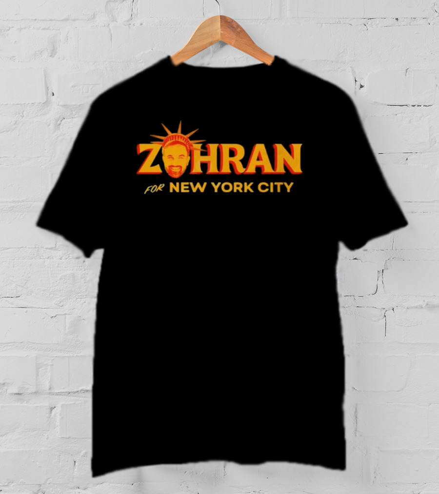 Zohran For New York City Sunburst Design T-Shirt