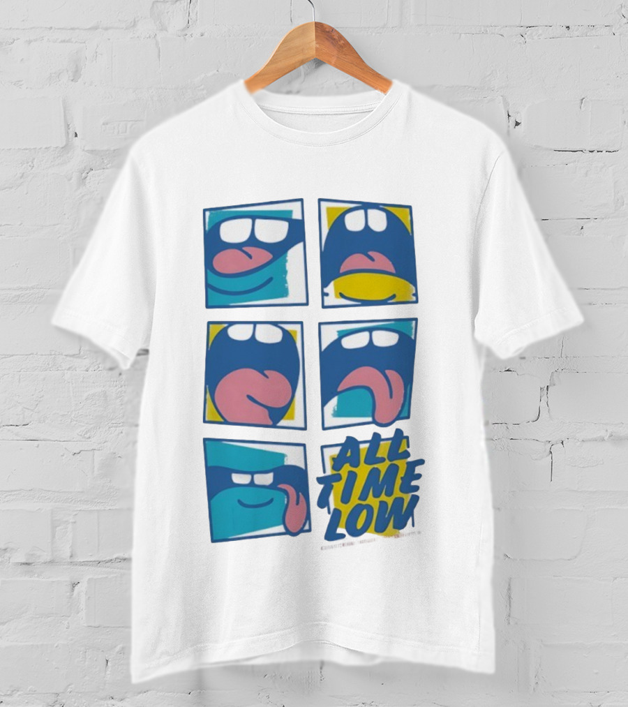 All Time Low Tour Grand Rapids Michigan Pop Art Expressions T-Shirt