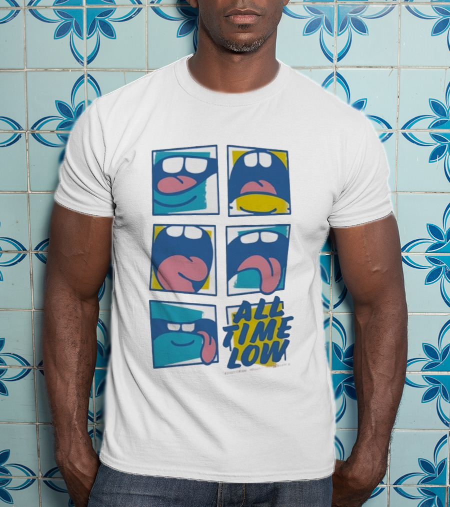 All Time Low Tour Grand Rapids Michigan Pop Art Expressions T-Shirt