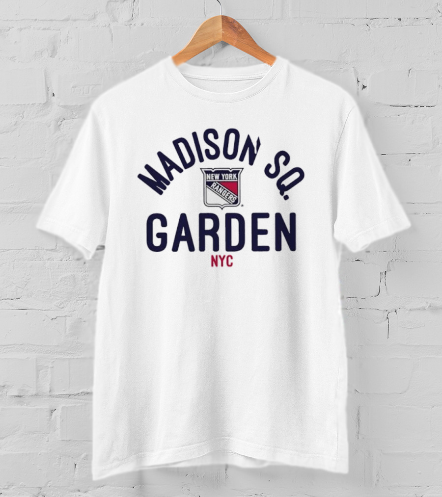 New York Rangers Madison Sq Garden NYC T-Shirt