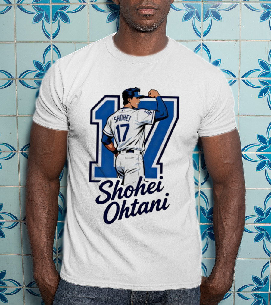 Shohei Ohtani 17 Los Angeles Dodgers Fan Gear T-Shirt