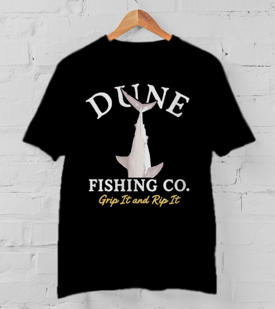 Dune Fishing Co Grip It And Rip It Fish T-Shirt