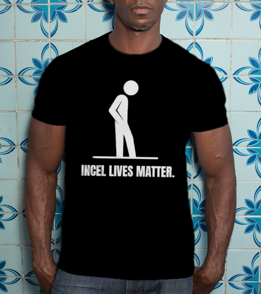Incel Lives Matter Stick Figure Symbol T-Shirt