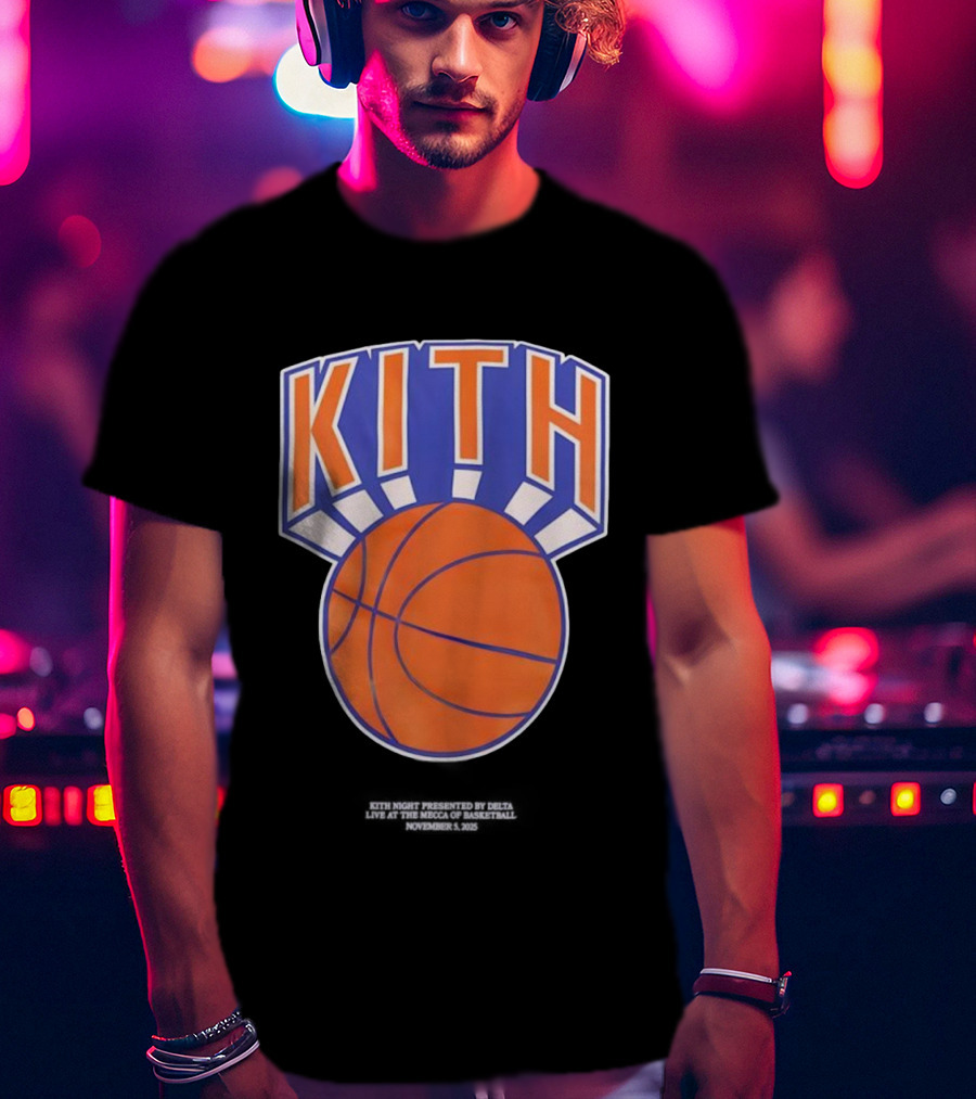Kith New York Knicks Retro NY Nelson Basketball T-Shirt