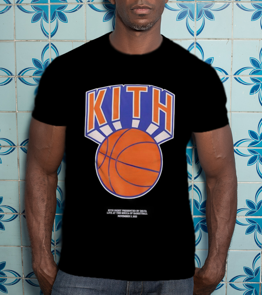 Kith New York Knicks Retro NY Nelson Basketball T-Shirt
