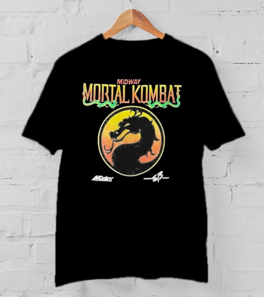 Midway Mortal Kombat Dragon Emblem T-Shirt