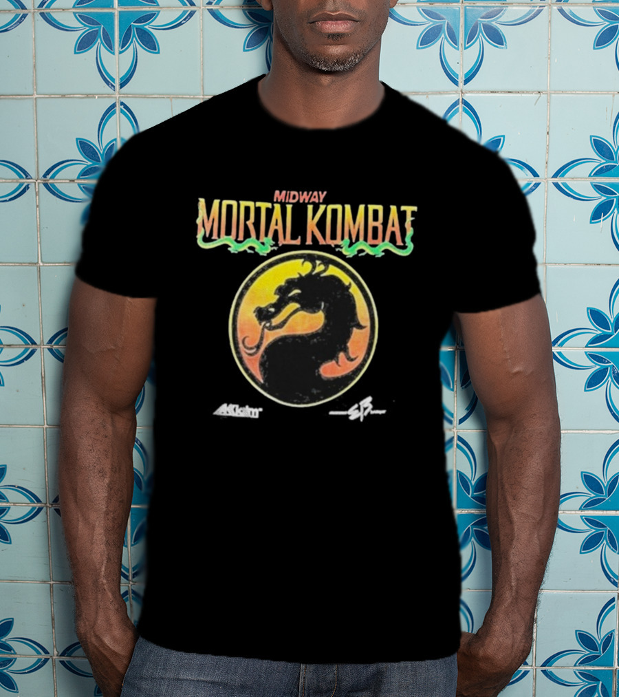 Midway Mortal Kombat Dragon Emblem T-Shirt