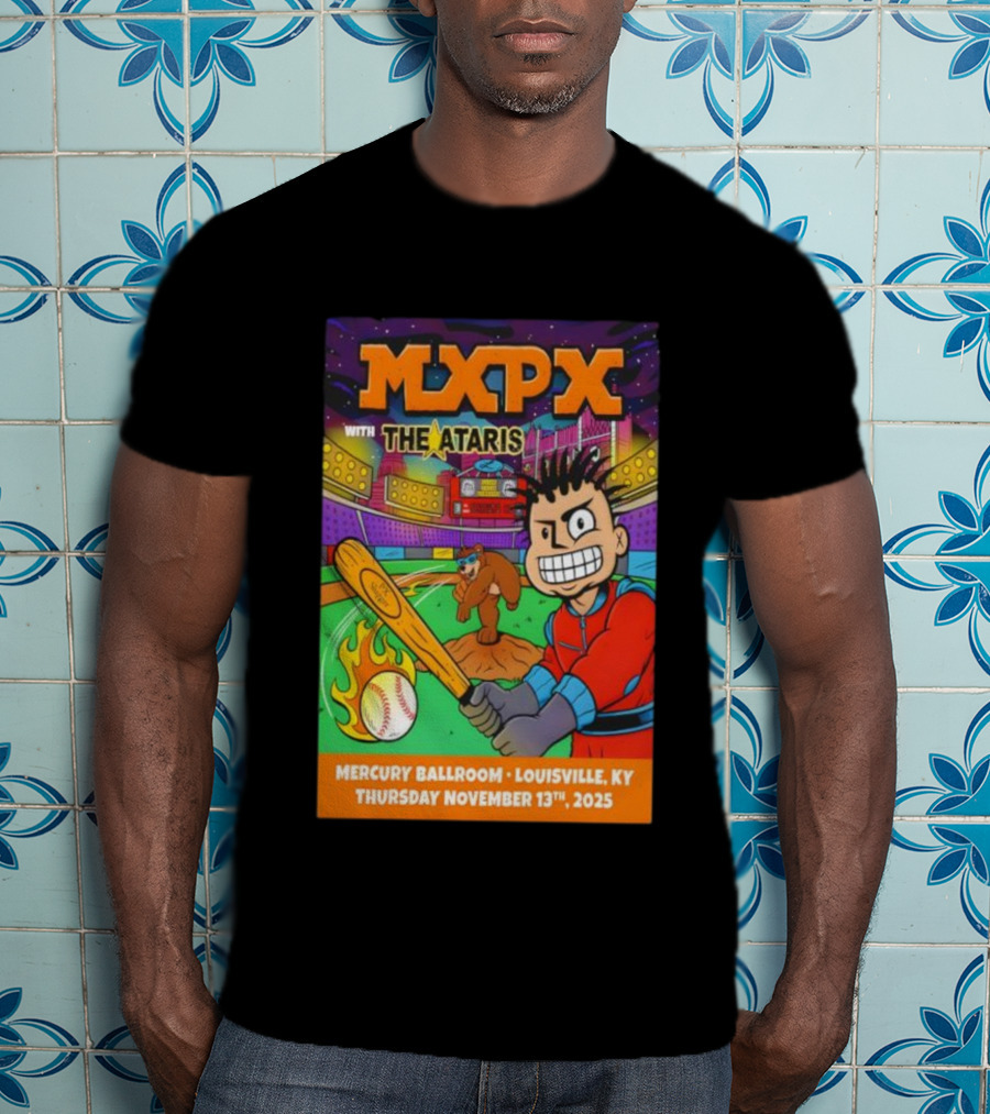 MXPX With The Ataris Concert Nov 13 2025 Mercury Ballroom Louisville KY T-Shirt