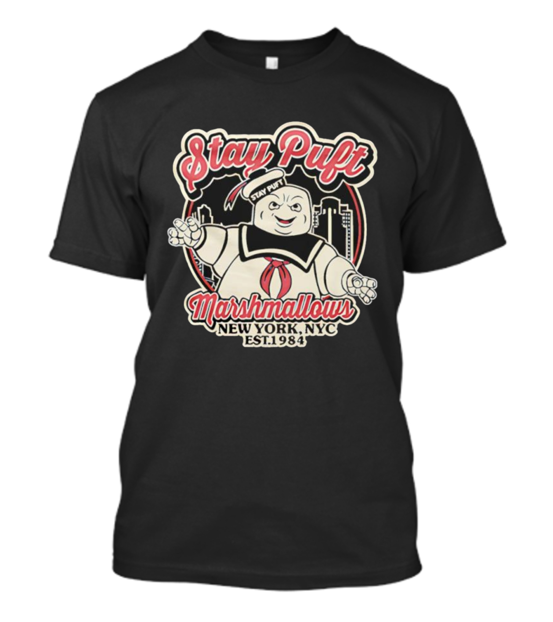 Stay Puft Marshmallows New York NYC Est 1984 T-Shirt
