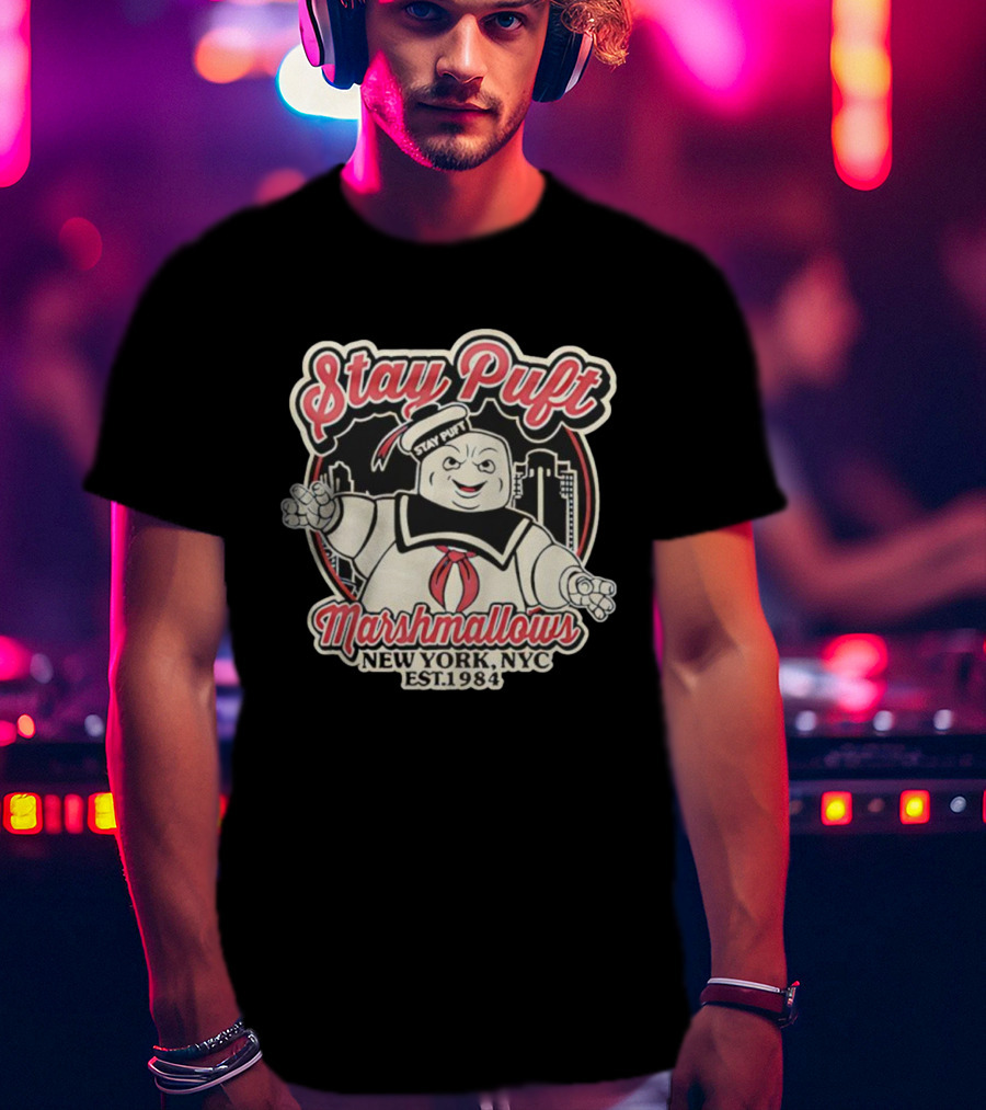 Stay Puft Marshmallows New York NYC Est 1984 T-Shirt