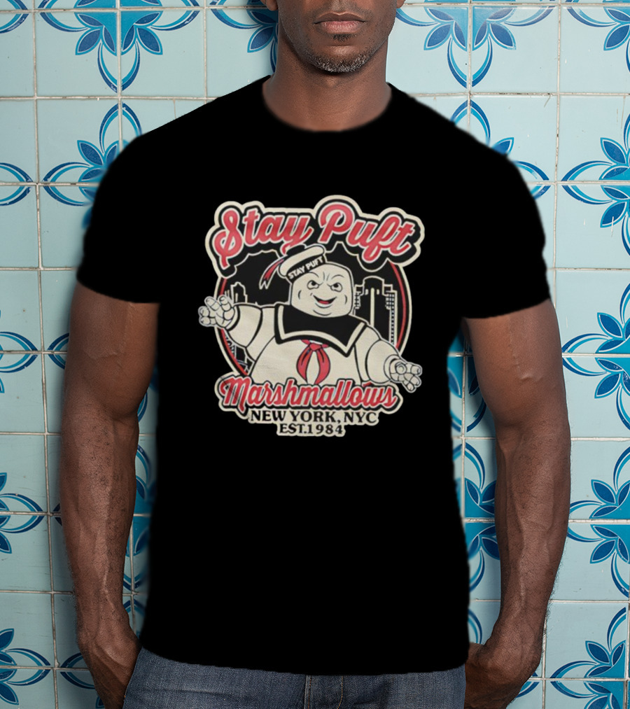Stay Puft Marshmallows New York NYC Est 1984 T-Shirt