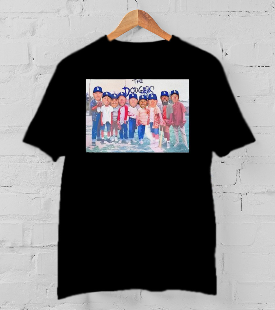 The Dodgers Team Meme Vintage Baseball Cap Group T-Shirt