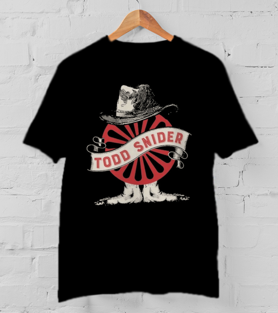 Todd Snider Hat Wheel Feets T-Shirt