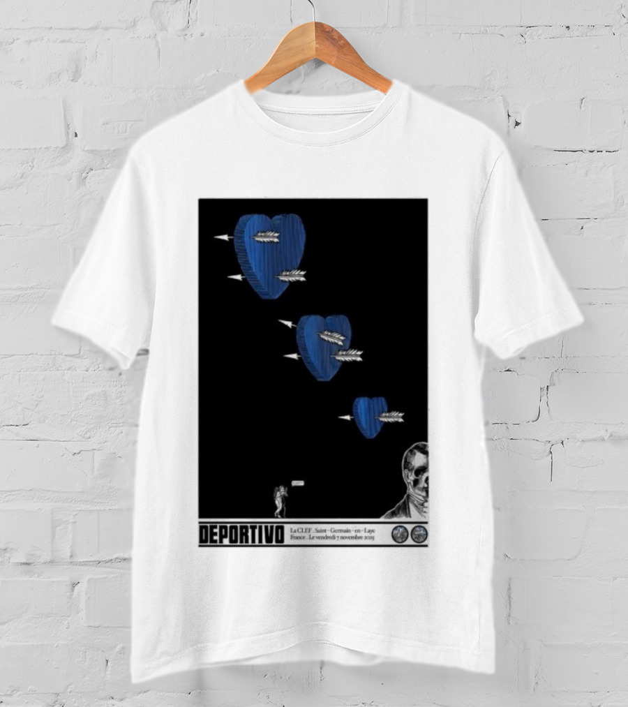 DEPORTIVO La Clef Saint-Germain-en-Laye France November 7 2025 T-Shirt