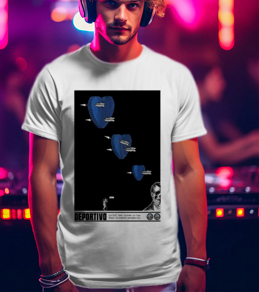 DEPORTIVO La Clef Saint-Germain-en-Laye France November 7 2025 T-Shirt