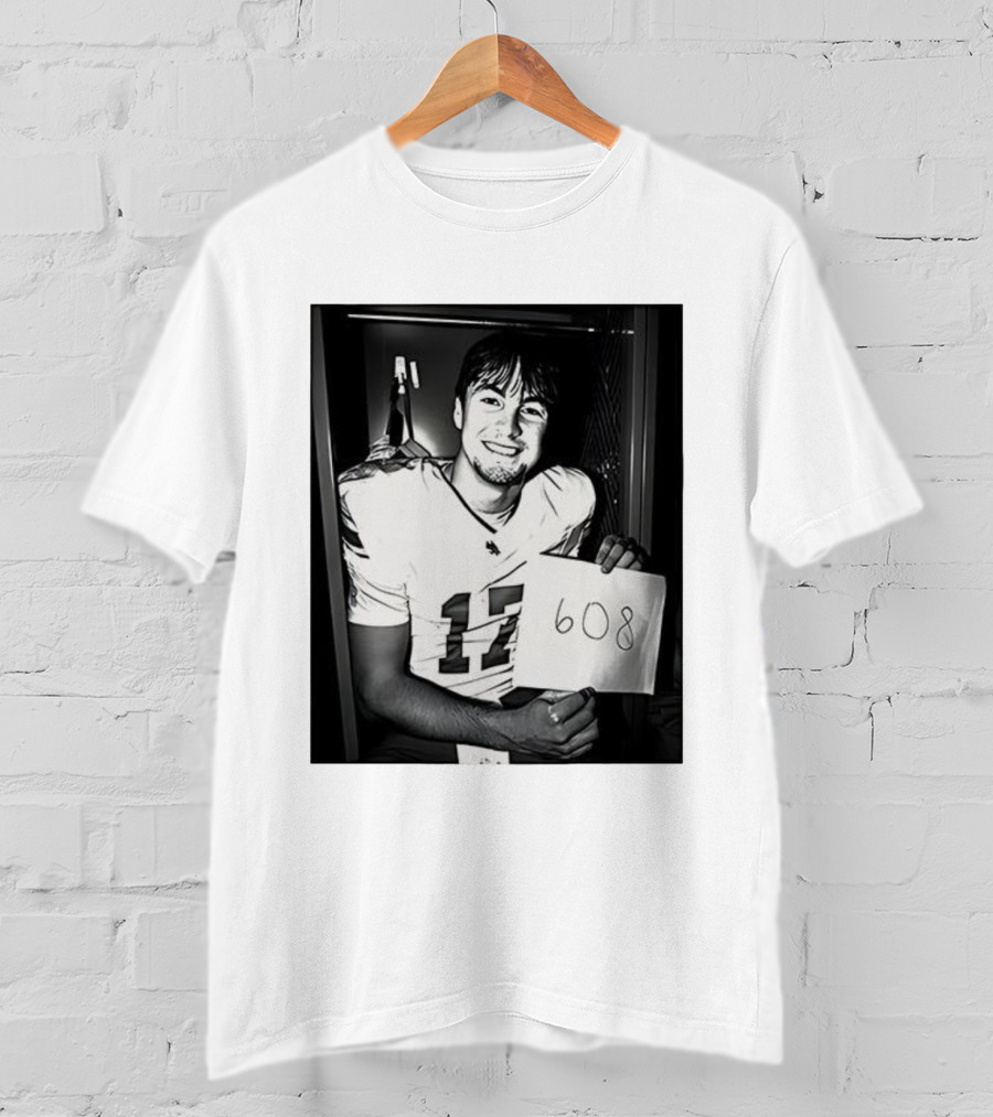 Drew Mestemaker 608 North Texas Mean Green Football Player 17 T-Shirt
