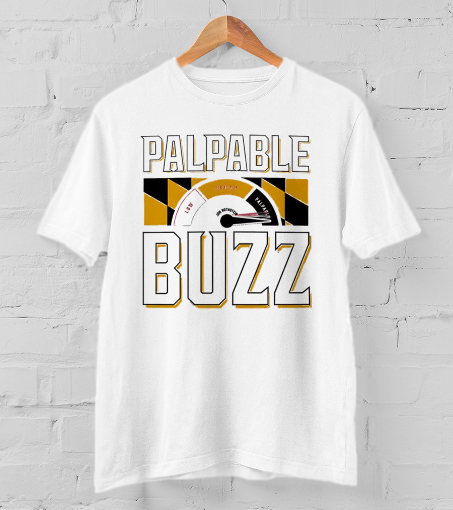 Jon Rothstein Sports Reporter Palpable Buzz Gauge Icon T-Shirt