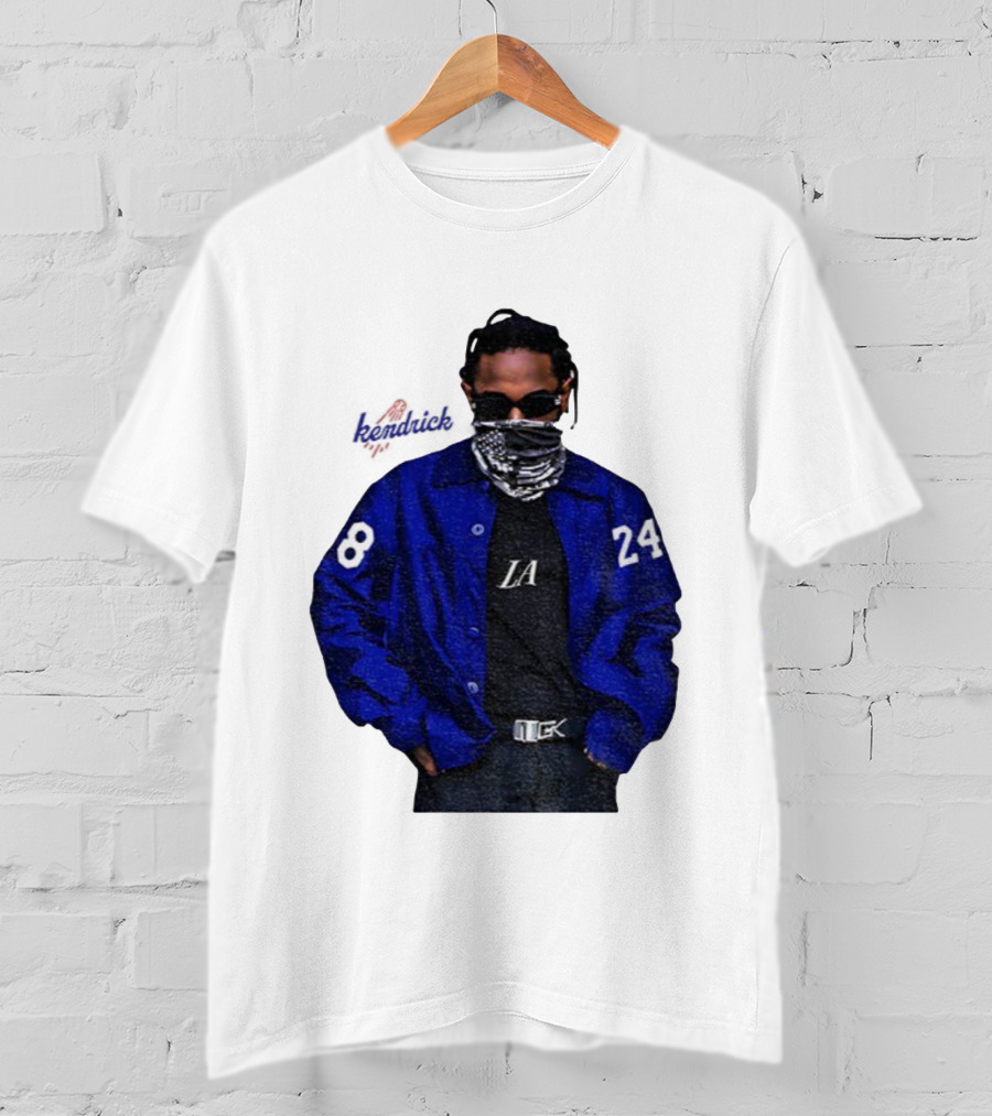 Kendrick Lamar Los Angeles Dodgers LA 2025 MLB Baseball World Series 24 28 T-Shirt
