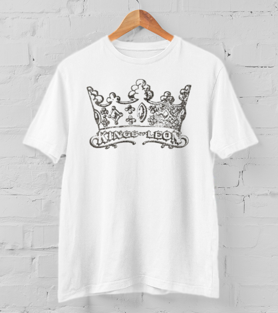 Kings Of Leon Intricate Crown Illustration T-Shirt