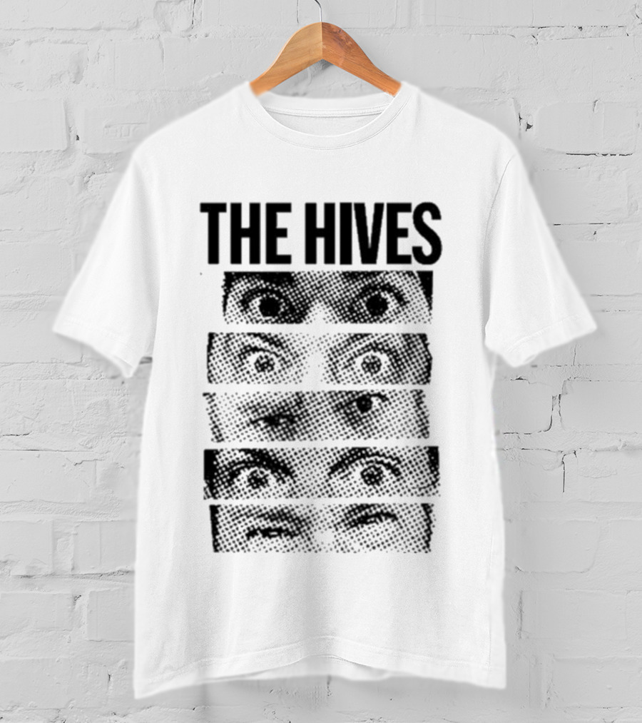 The Hives Band Multiple Eyes Design T-Shirt
