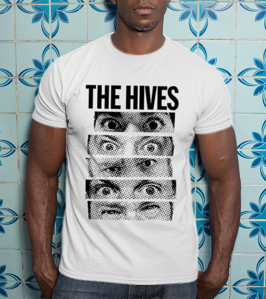 The Hives Band Multiple Eyes Design T-Shirt