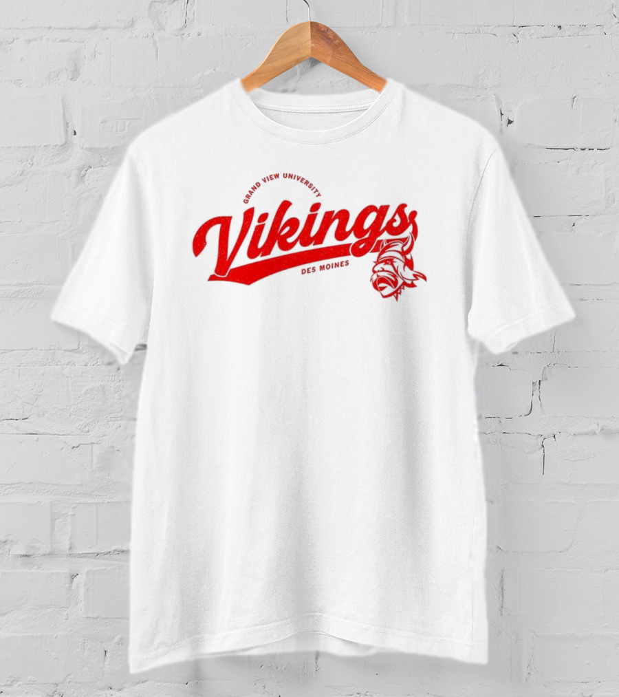 Vikings Grand View University Retro Style HydroFlow Pro T-Shirt
