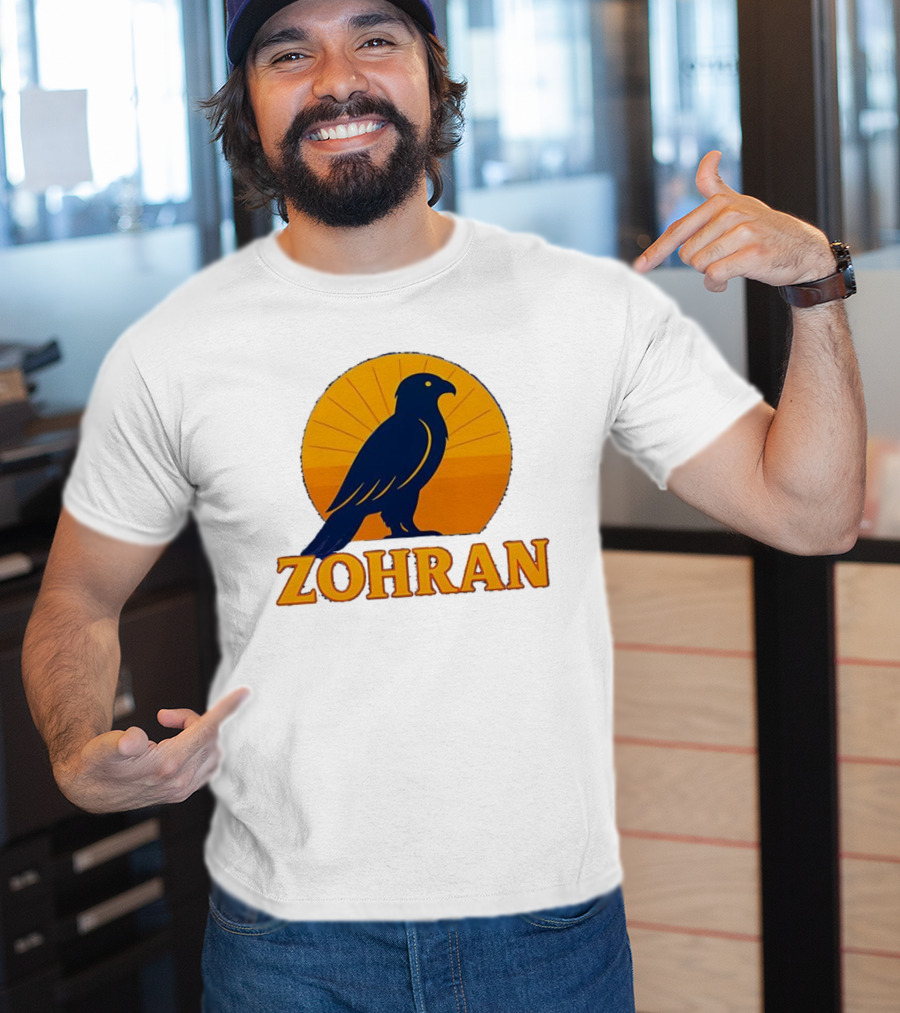 Zohran Eagle Sunrise Silhouette T-Shirt