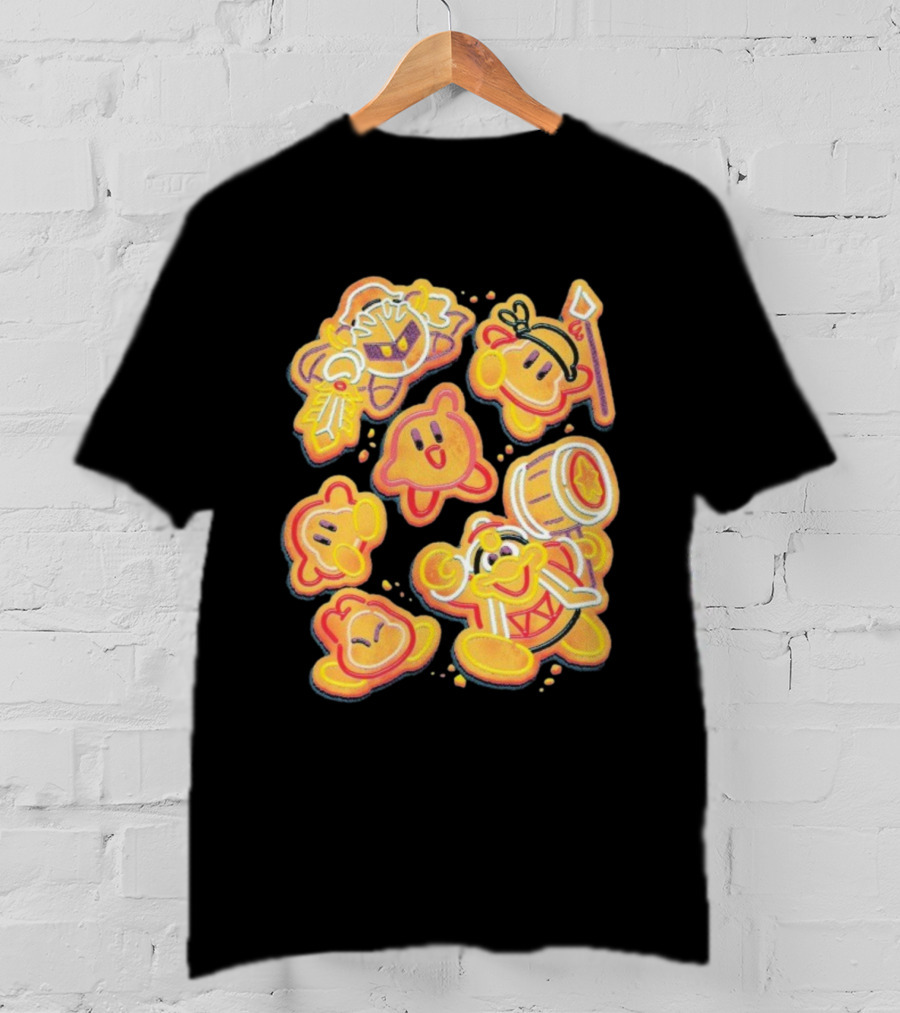 Dreamland Sweets Kirby Character Cookies T-Shirt