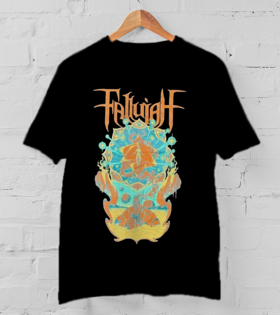 Fallujah Prism Psychedelic Cosmic Artwork T-Shirt