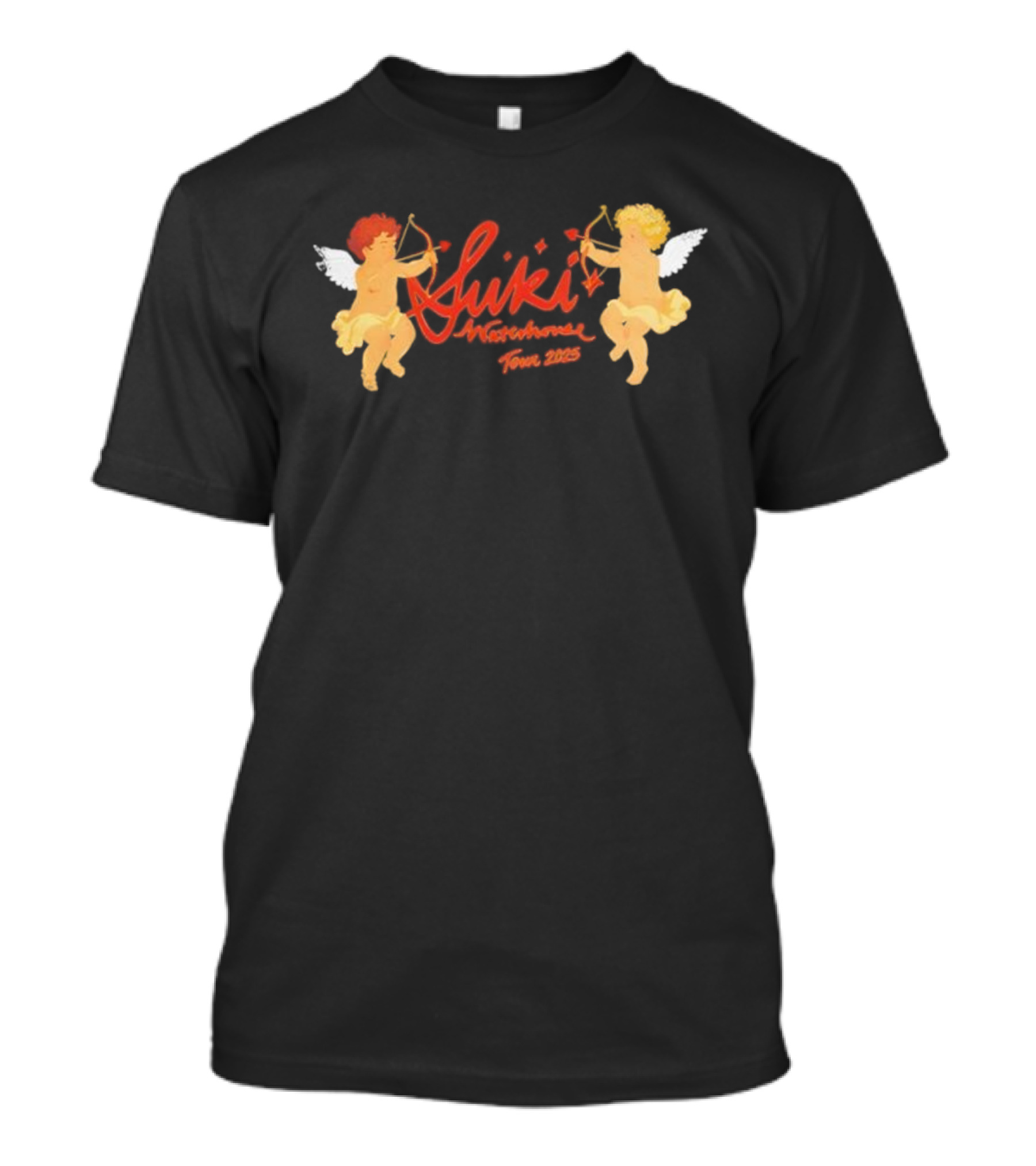 Suki Waterhouse Angel Tour 2025 Cherubs Bow And Arrow T-Shirt