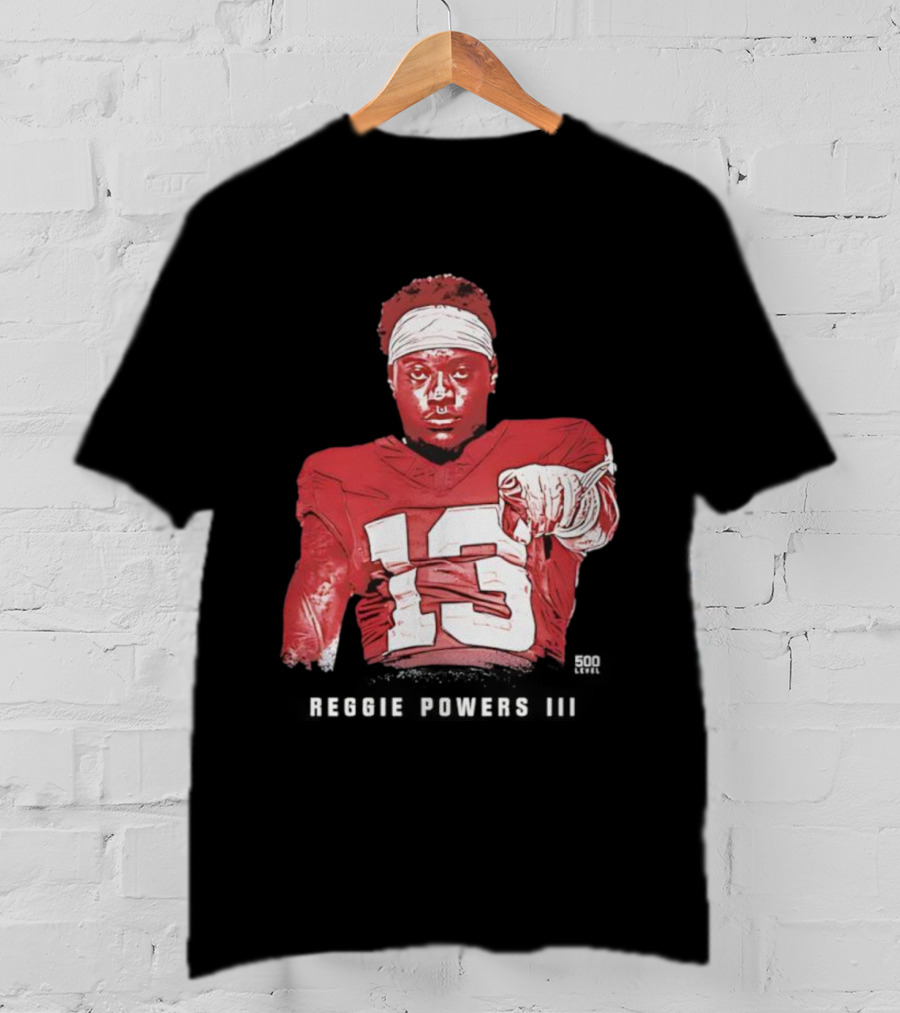 Reggie Powers III College Football Jersey 13 T-Shirt