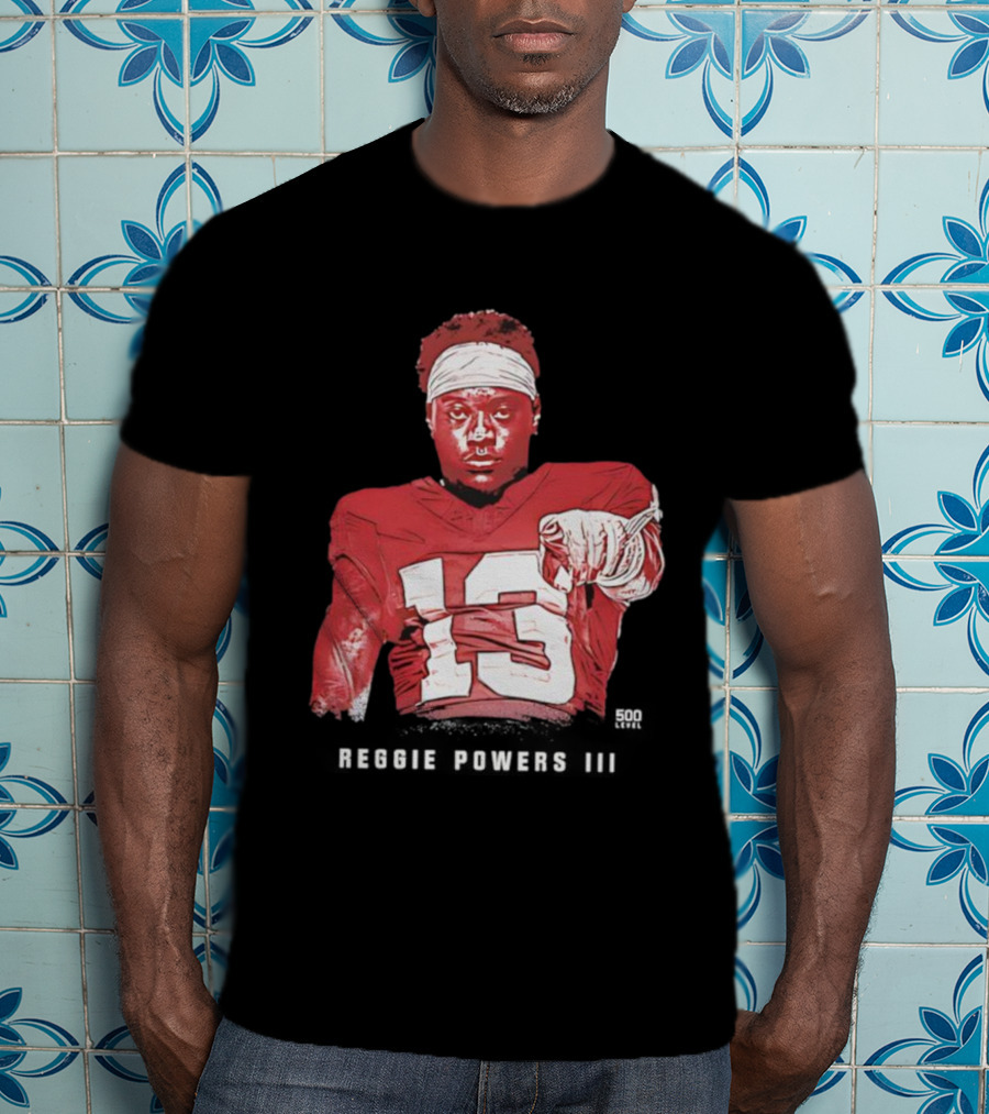 Reggie Powers III College Football Jersey 13 T-Shirt