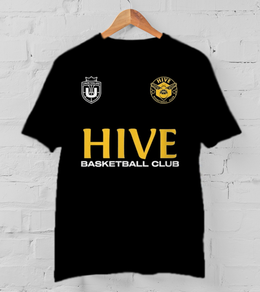 Unrivaled Hive Basketball Club Hive Classic Emblem Collaboration T-Shirt