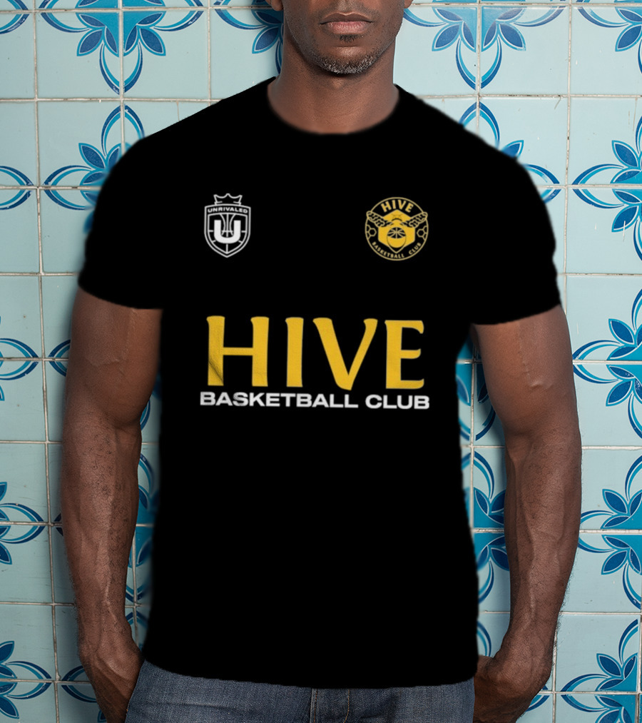 Unrivaled Hive Basketball Club Hive Classic Emblem Collaboration T-Shirt